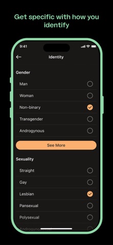 Nymph: Open-Minded Dating App App Store preview screenshot 5