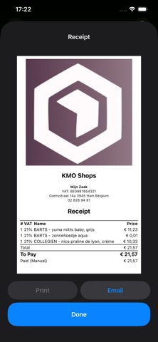 KMO Kassa Screenshot 6 of 6