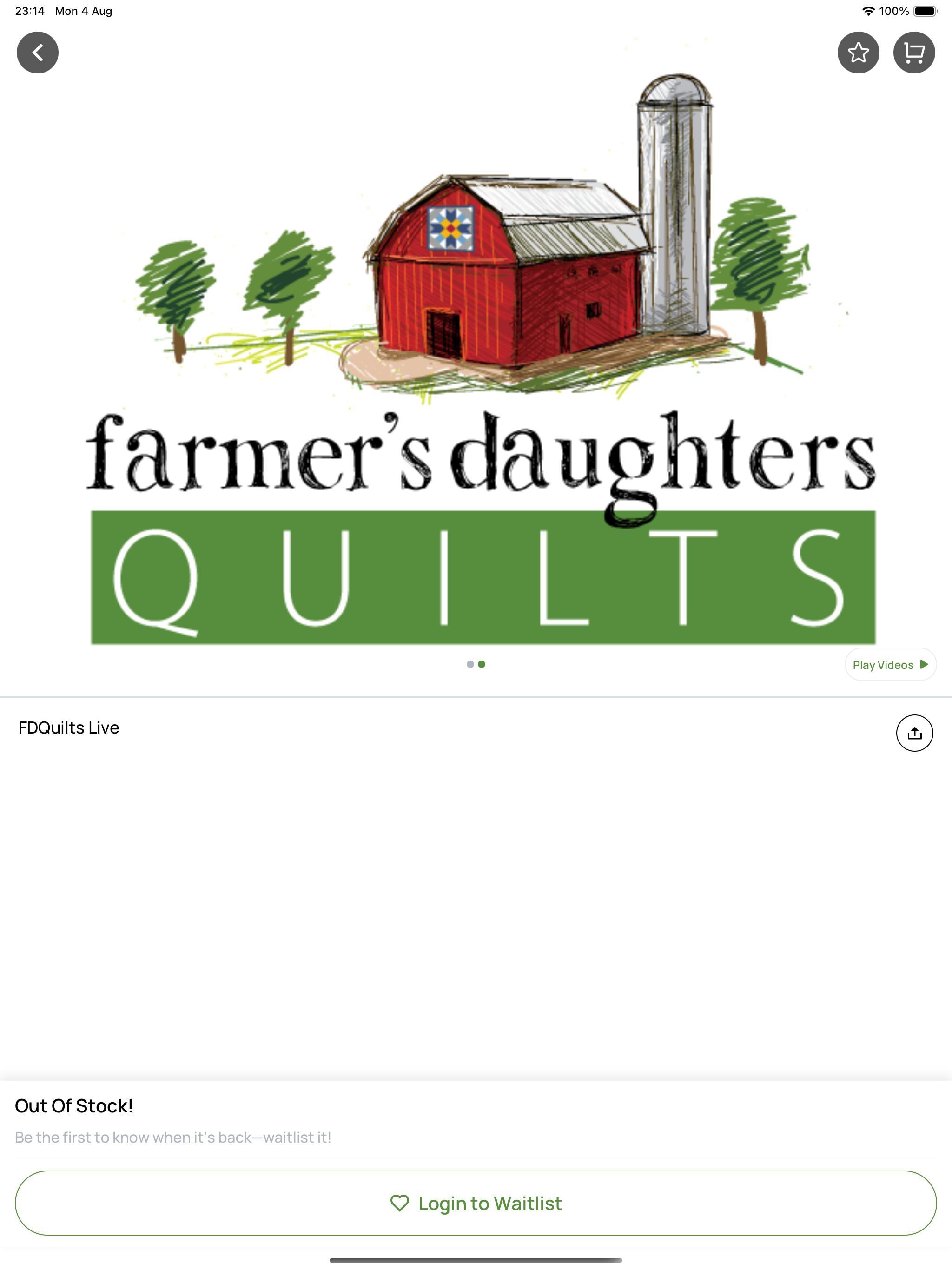 Farmer's Daughters Quilts screenshot 7
