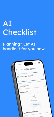 AI Checklist Screenshot 1 of 8
