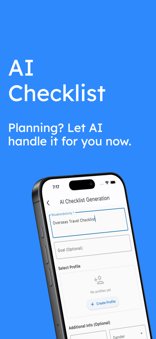 AI Checklist Screenshot 1 of 8