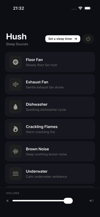 Hush Sleep Sounds Screenshot 2 of 3