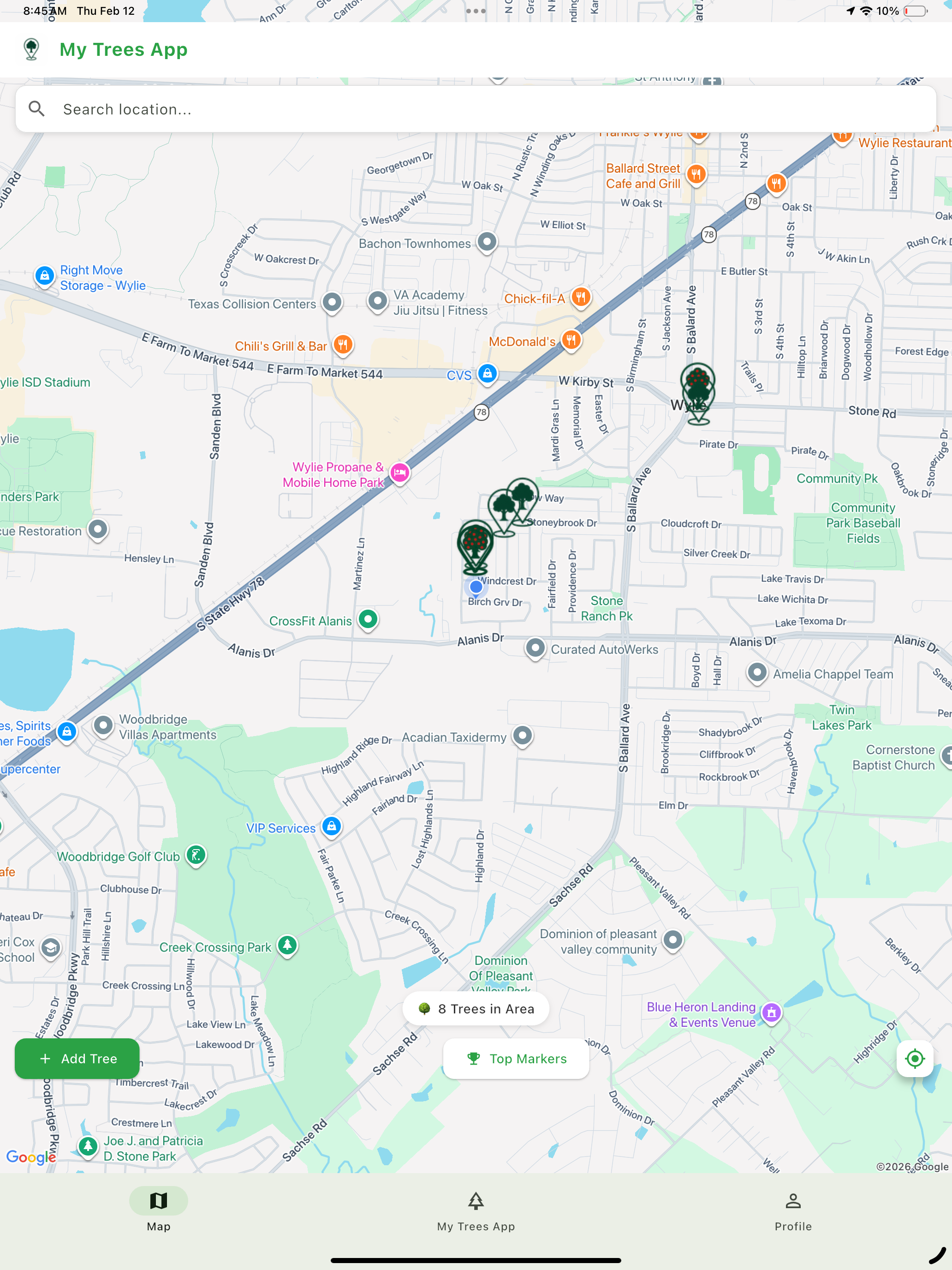 My Trees App- Trees Marker screenshot 7