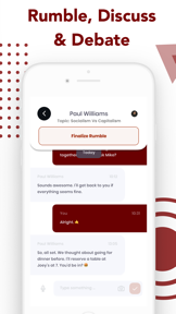 Rumble Debate: News & Politics screenshot