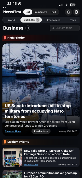 NewsFirst Screenshot 4 of 7