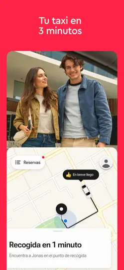 Captura de pantalla de Freenow By Lyft: Más Que Taxi en iPhone 4