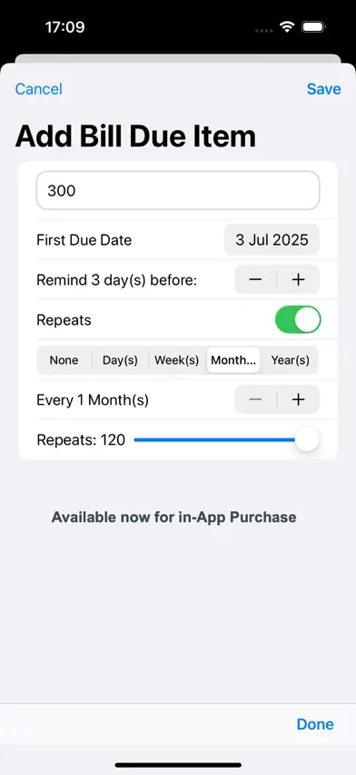 Bill Reminder Pay Promptly Pro screenshot 4