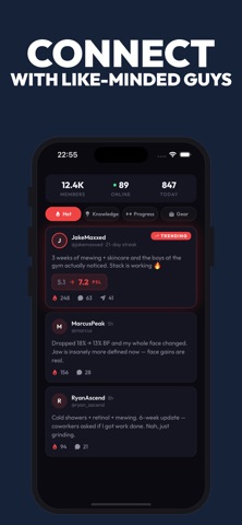 PRYME AI - Looksmaxxing Coach iPhone screenshot