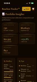 Bourbon Tracker screenshot
