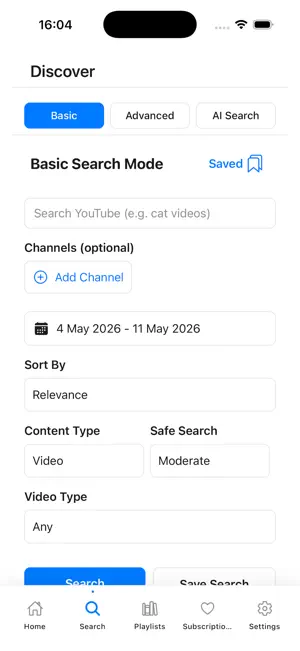 TidyTube screenshot 2