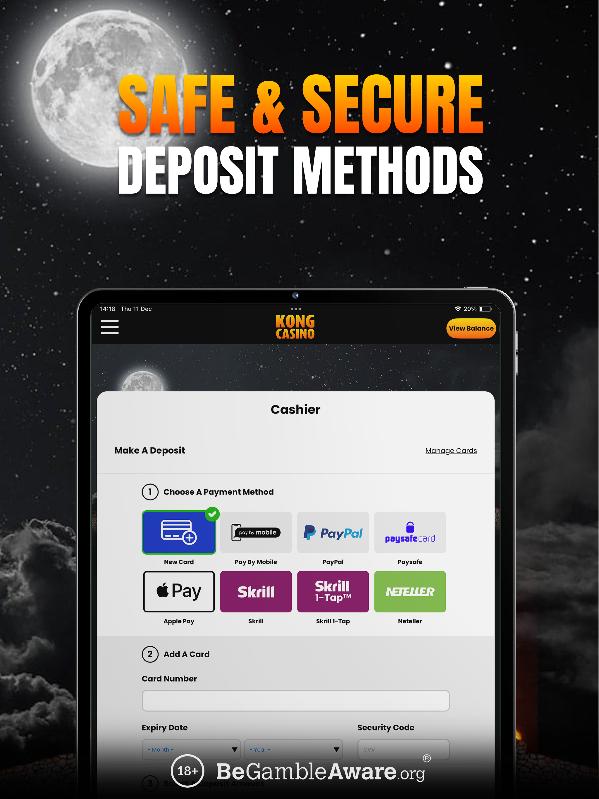 Kong Casino screenshot 8