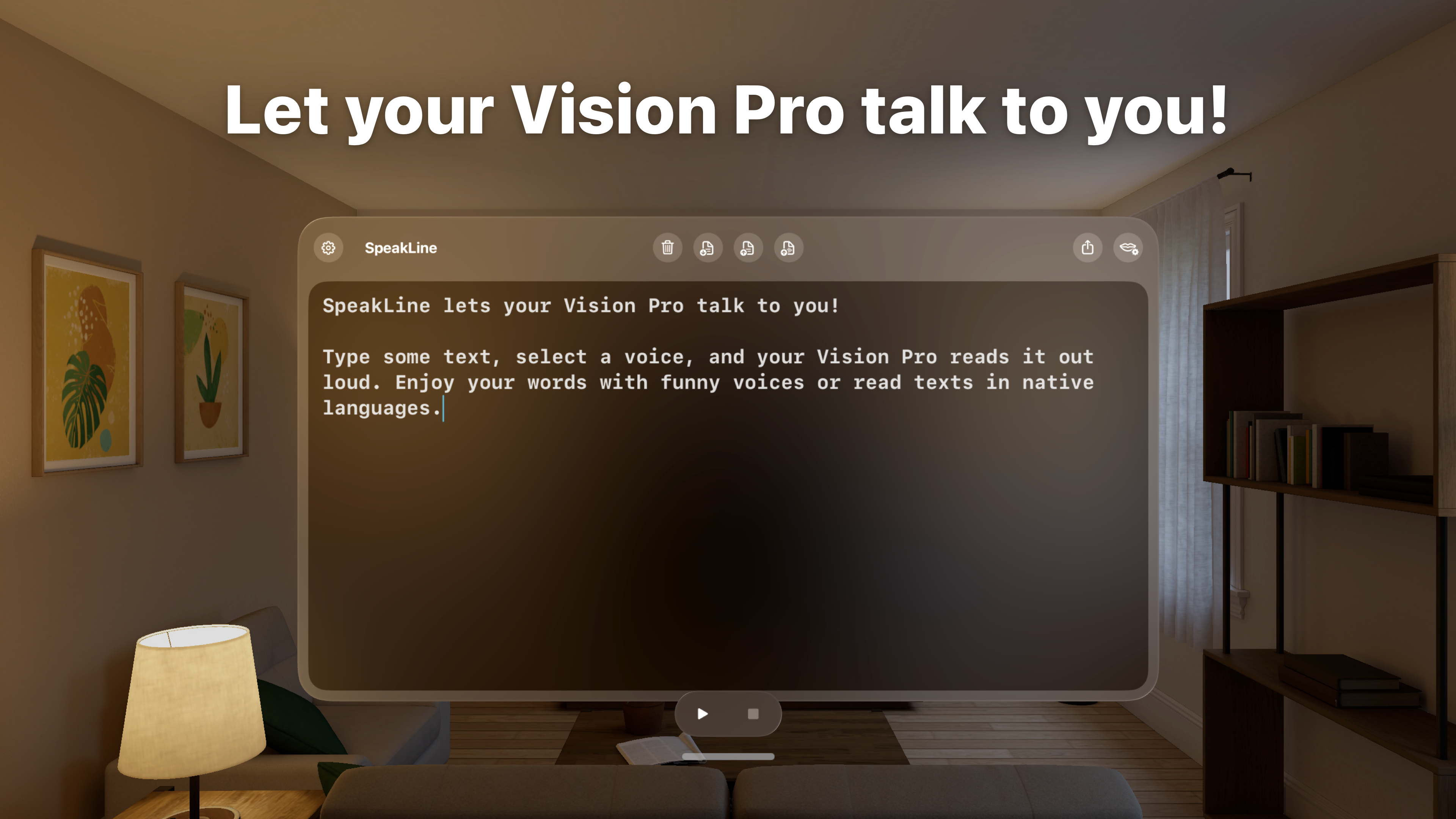 SpeakLine – Text to Speech