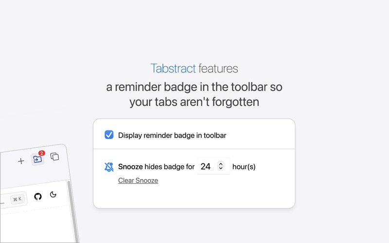 Tabstract screenshot