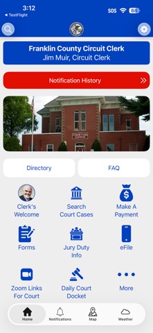 Franklin Circuit Clerk IL Screenshot 1 of 3