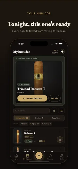 Youmidor: Cigar Humidor screenshot 1