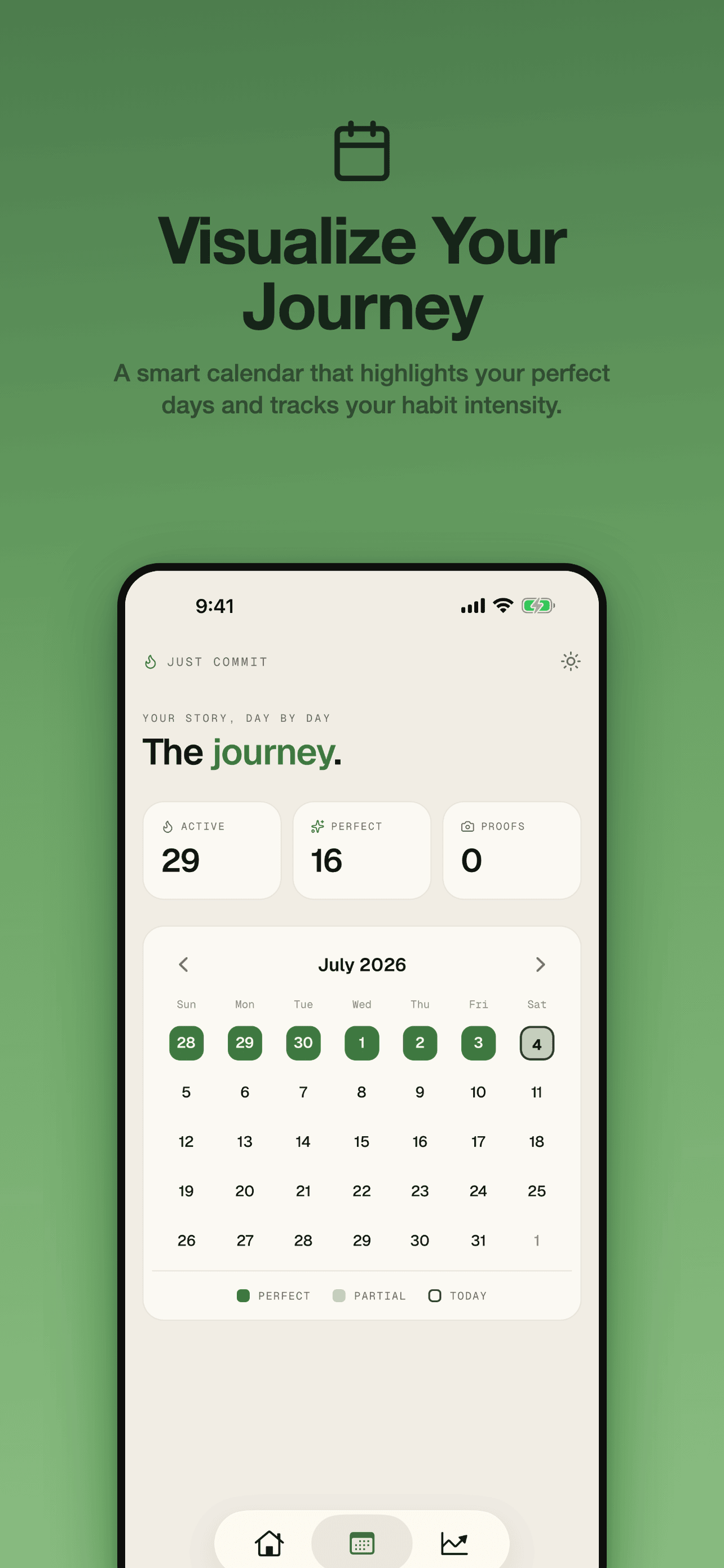 Just Commit - Habit tracker screenshot 4