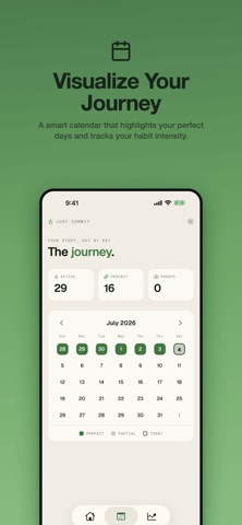 Just Commit - Habit tracker Screenshot 4 of 5