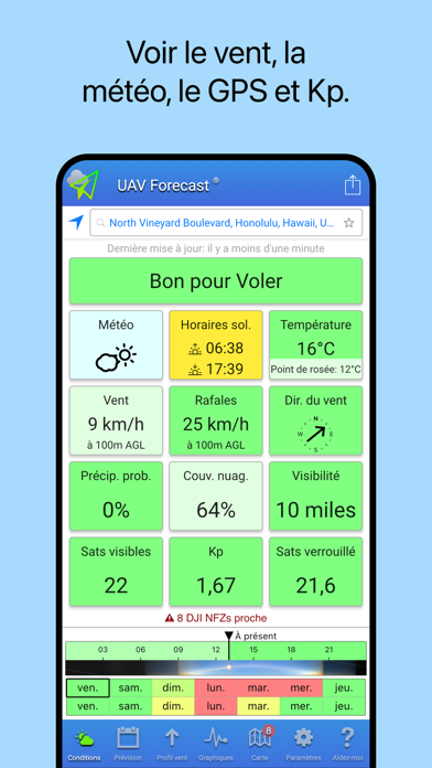 Screenshot #1 pour UAV Forecast