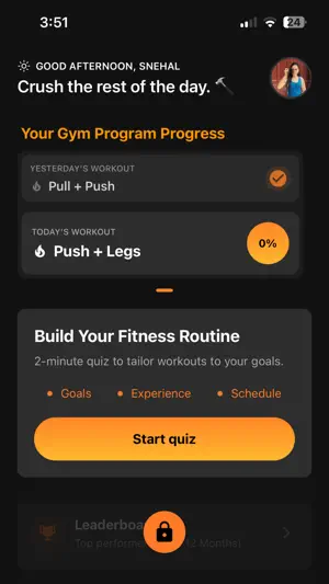 EvolvX Fitness screenshot 2