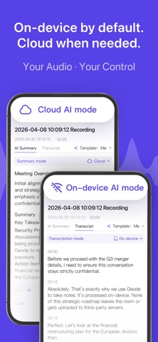 Geode: Transcribe & Summarize Screenshot 4 of 7