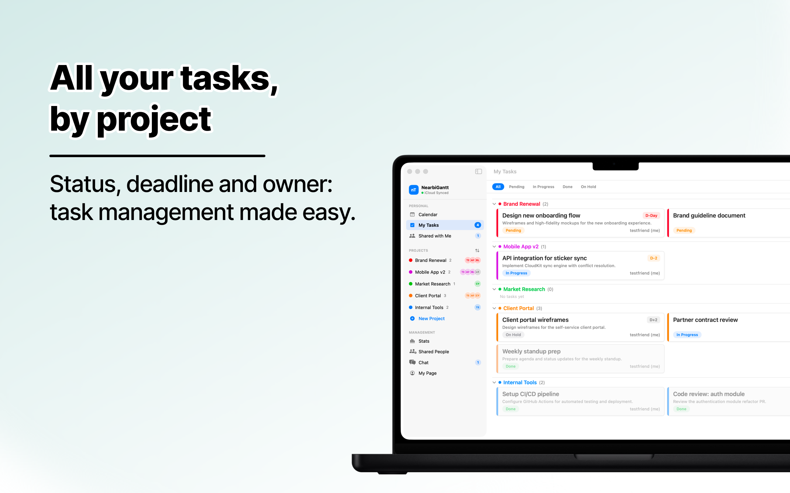 NearbiGantt: Gantt & Tasks screenshot 10