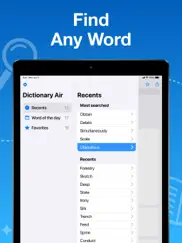 sözlük air - kelime dağarcığı ipad resimleri 1