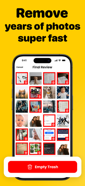 ‎Swipy: Photo Delete Swipe Screenshot