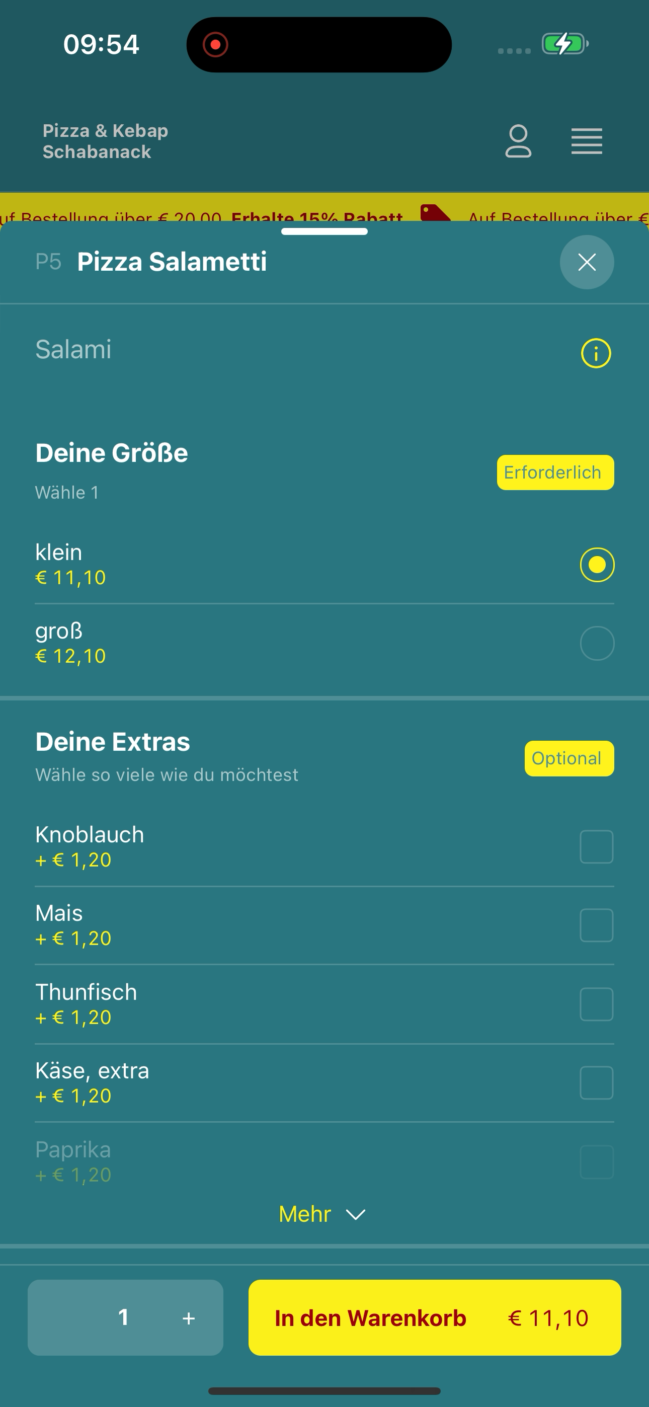Pizza & Kebap Schabanack screenshot 8