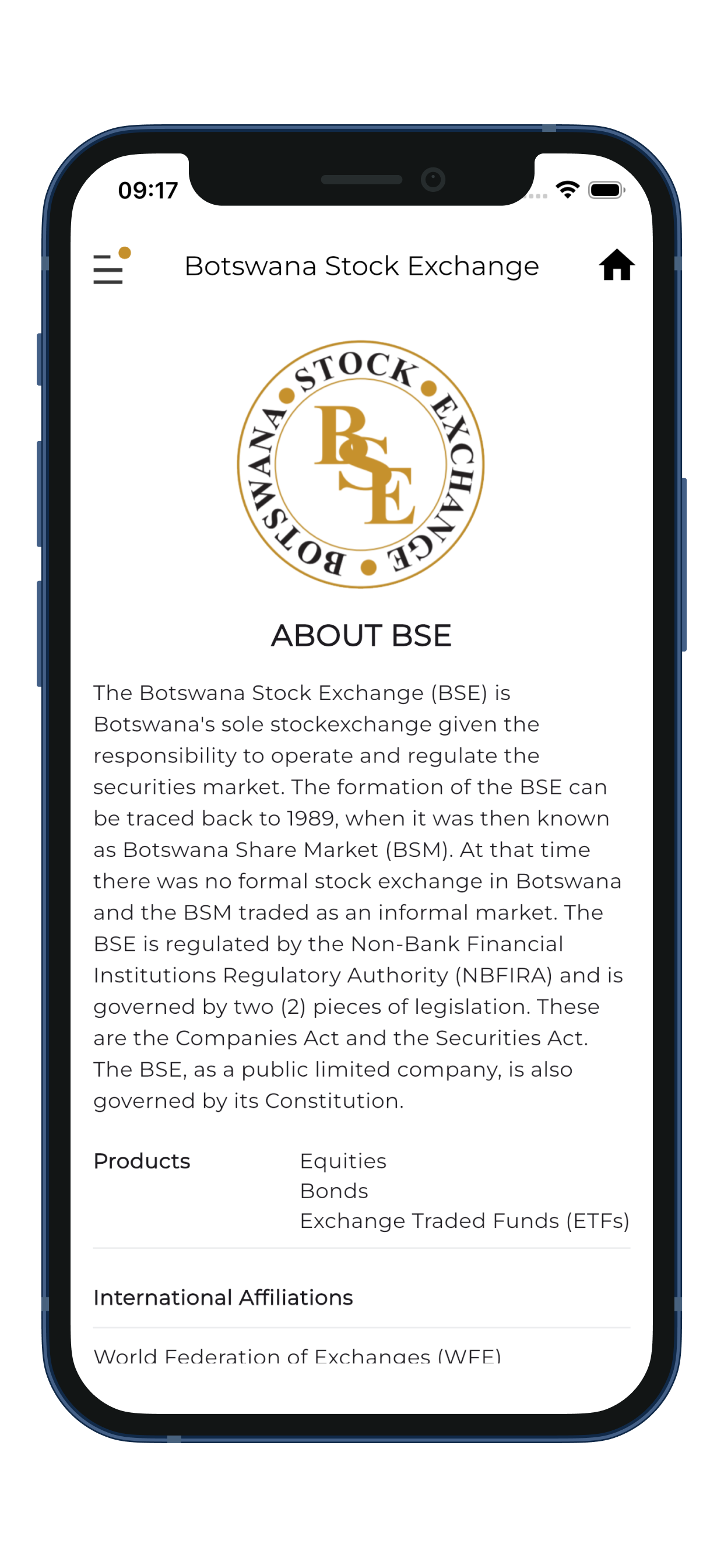 Botswana Stock Exchange screenshot 5