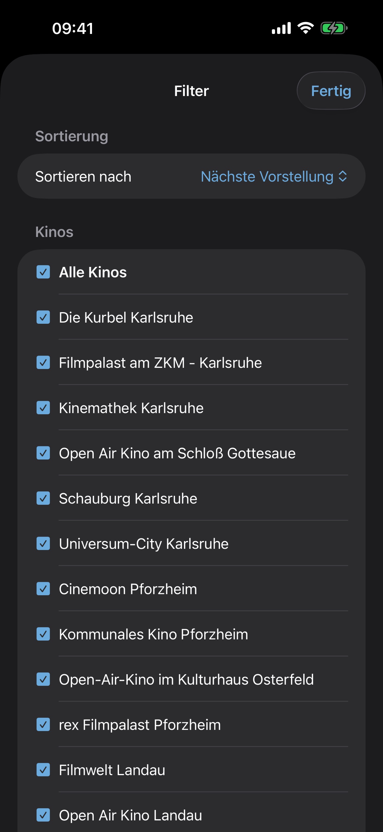 Screenshot 3 of Showtimes: nahes Kinoprogramm