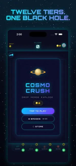Cosmo Crush: Planet Merge screenshot 2