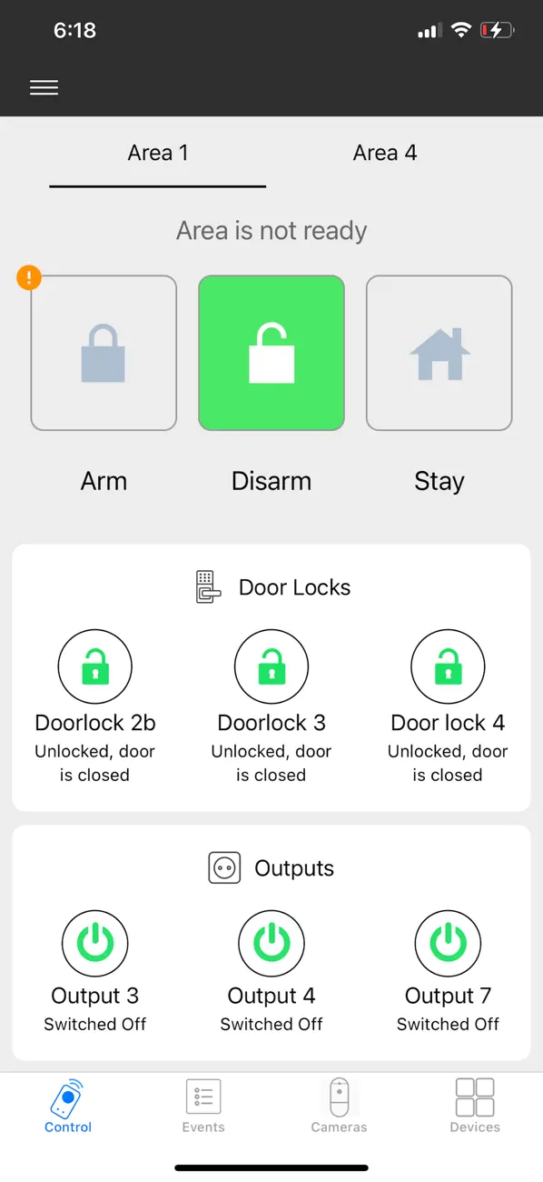 Screenshot #1 pour Avarn Security Alarm