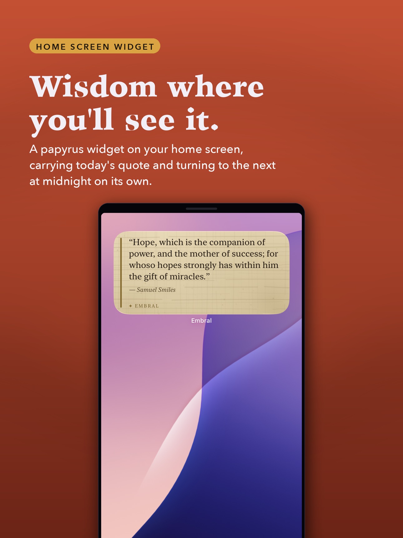 Screenshot 12 of Embral: Daily World Wisdom