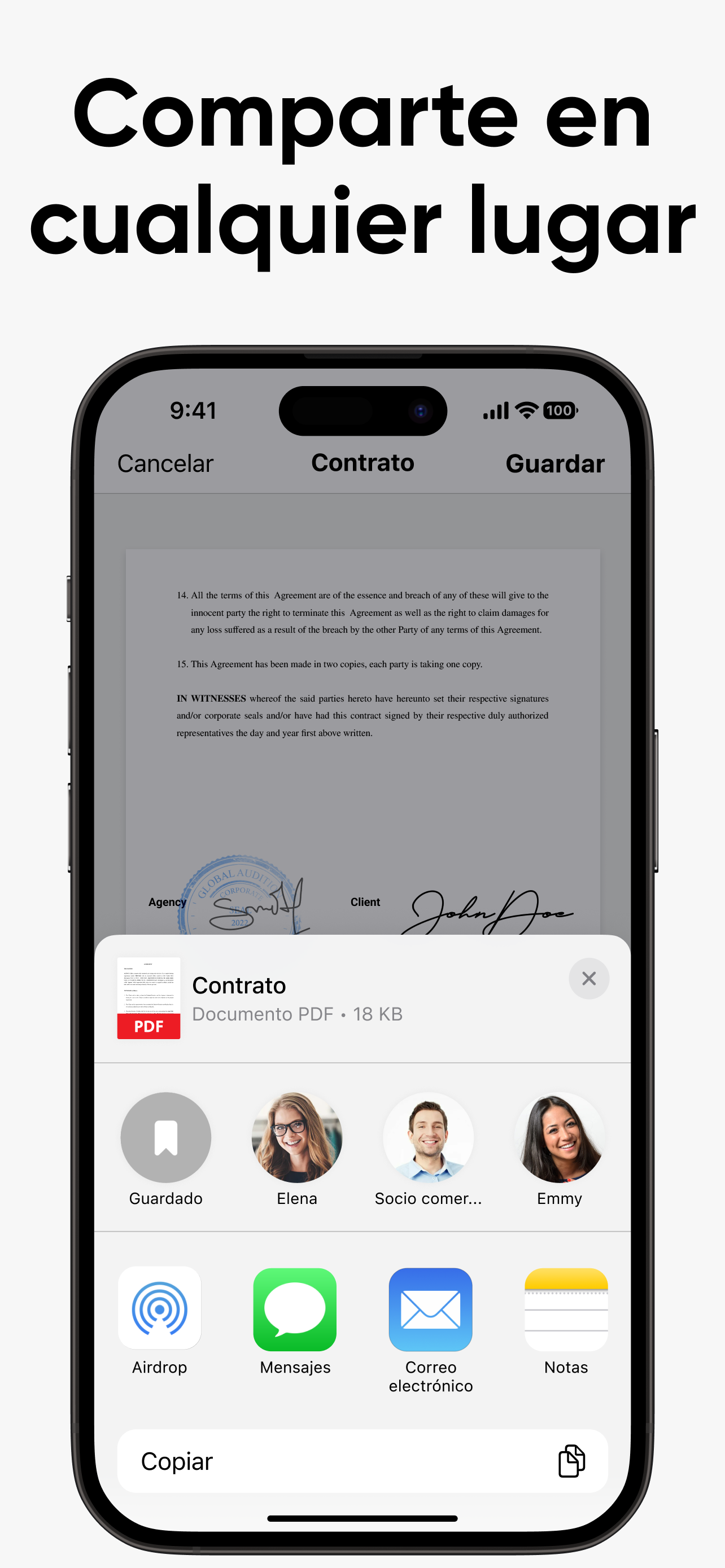 eSign - Firma Documentos PDF