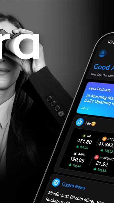 Screenshot #2 pour Fora: Crypto & Stock