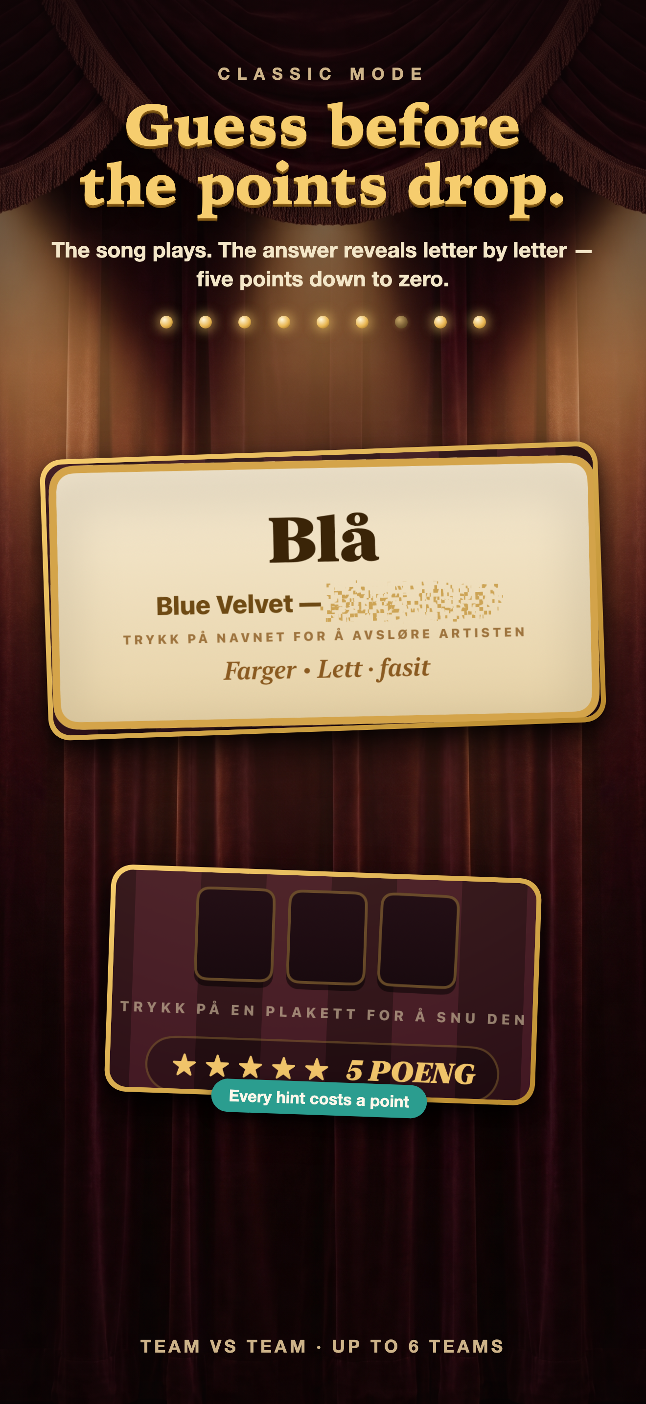 Music Bingo: Saturday Night screenshot 3