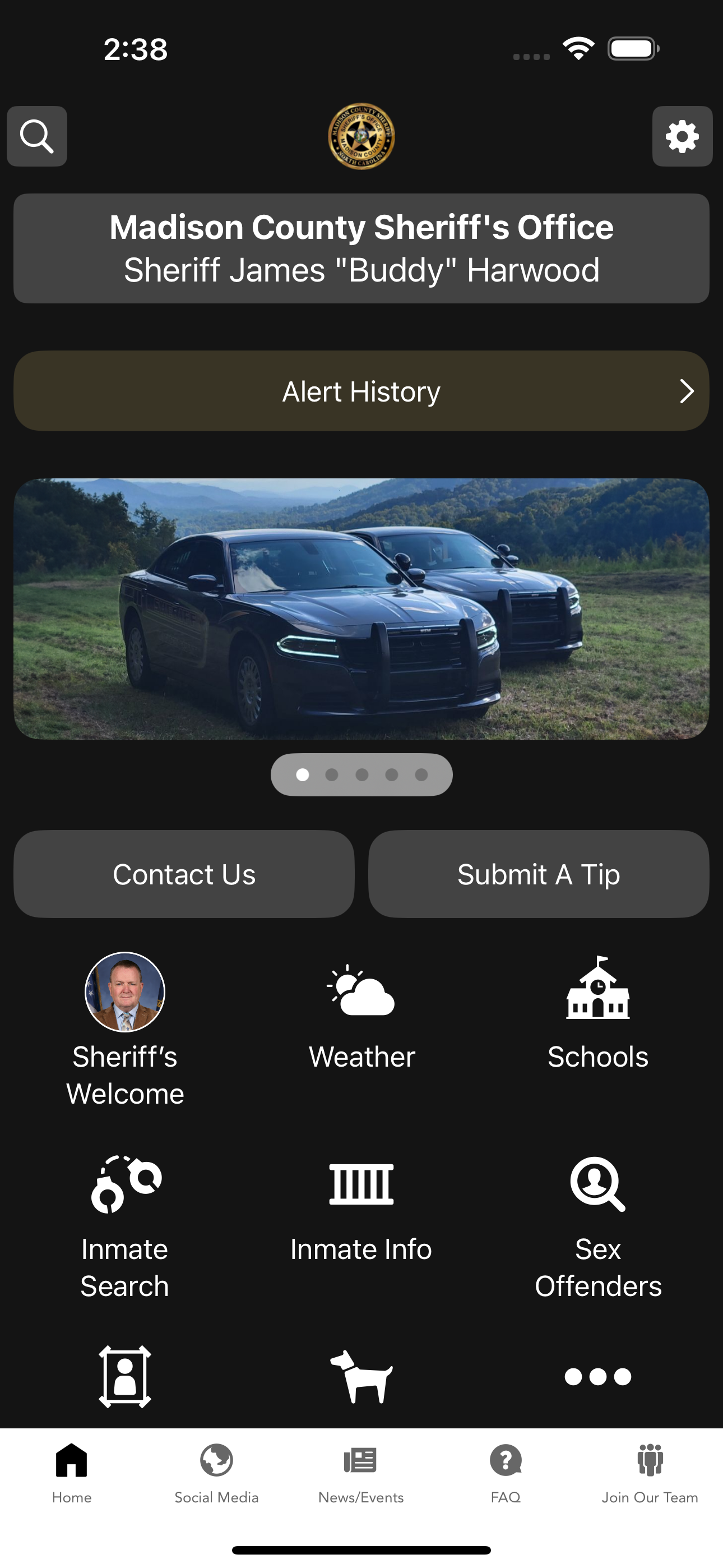 Madison County Sheriff NC