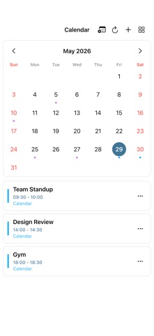 Timber — AI Calendar Screenshot 3 of 4