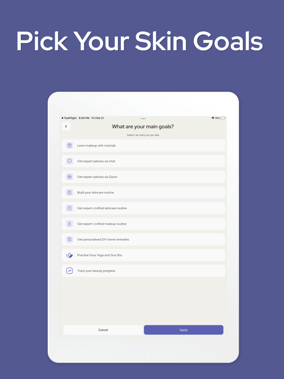 App screenshot