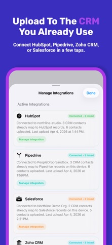 PeopleDrop iPhone screenshot