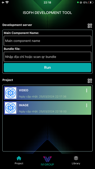 App screenshot
