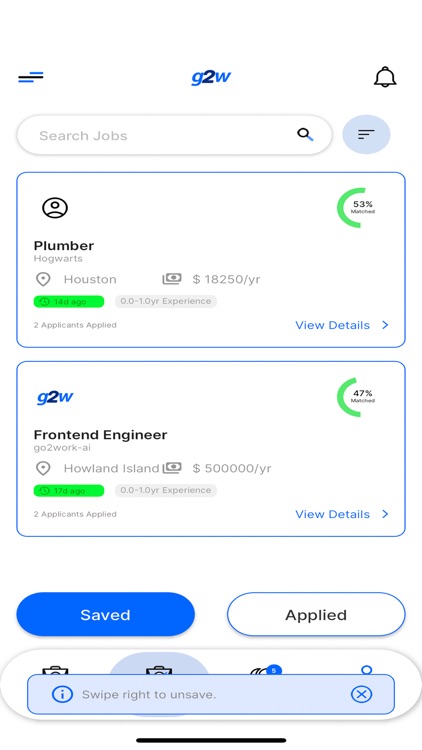 go2work App screenshot-7