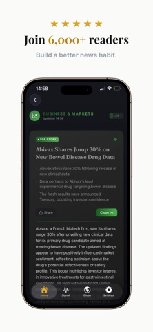 Root News: Smart Daily Brief iPhone screenshot 5