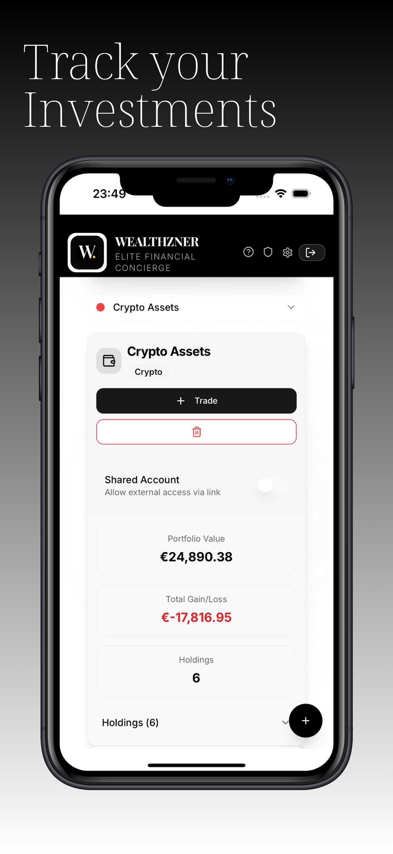 Wealthzner screenshot 5