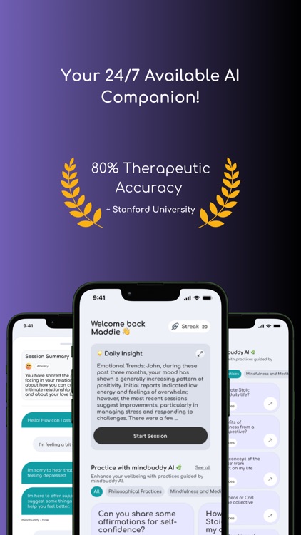 mindbuddy: wellbeing companion