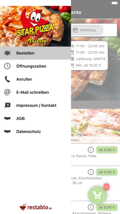 Star Pizza in Malente