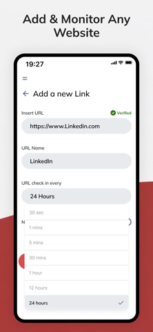 Uptime Monitor – URL Alerts screenshot