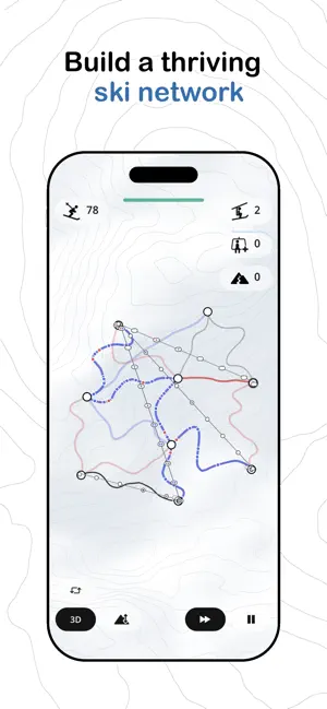 Alpine Lines: Ski Lift Puzzle screenshot 1