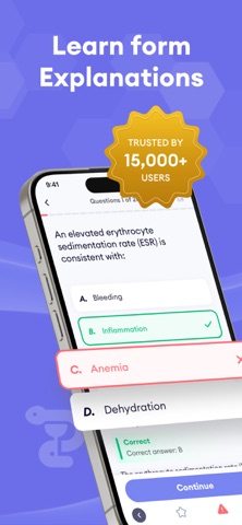 NCLEX PN Exam Practice 2026 iPhone screenshot
