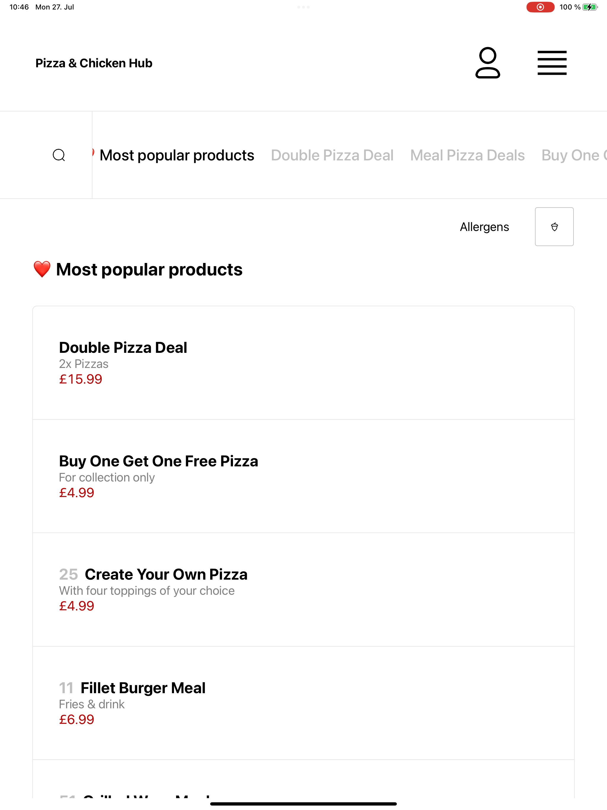 Pizza & Chicken Hub screenshot 14